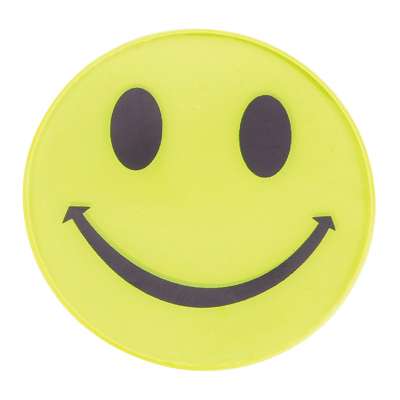 Reflective sticker various color PVC Reflective Self Adhesive Stickers Smile for bike car truck Children stickers