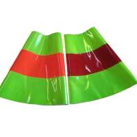 PVC Prismatic Reflective Traffic Cone Sleeve for Safety